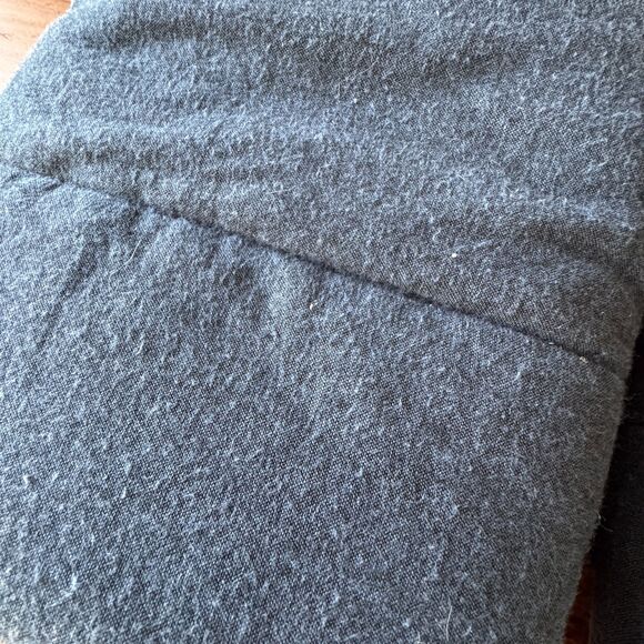 Pottery Barn Teen Camden Reversible Standard Sham Pair Faded Navy Blue Cotton - Picture 5 of 7